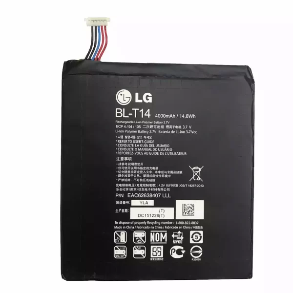 Bateria do tablet LG BL-T14,G Pad 8.0 V490