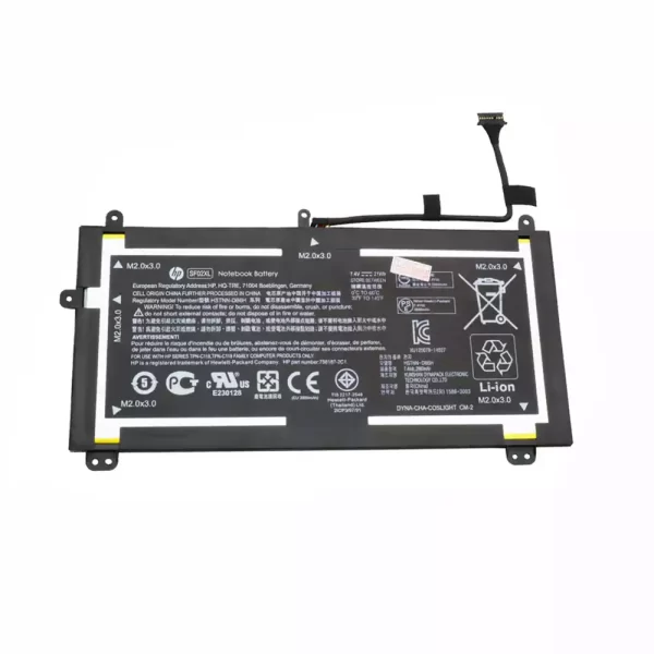 Bateria do tablet HP HSTNN-DB6H,TPN-C118,TPN-C119