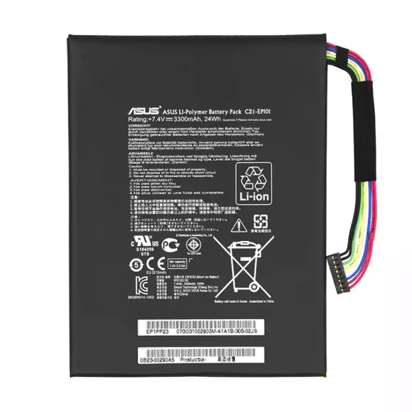 Bateria do tablet ASUS C21-EP101