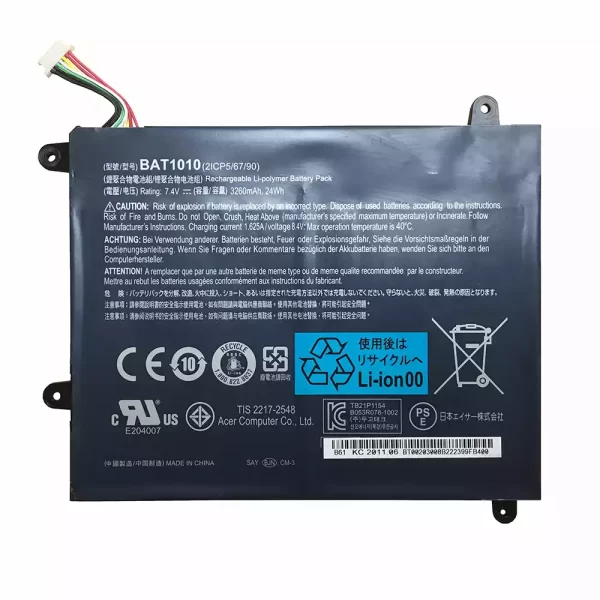 Bateria do tablet ACER BAT-1010