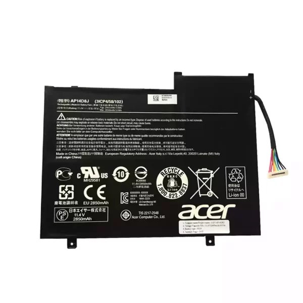 Bateria do tablet ACER AP14D8J