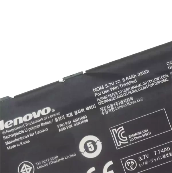 Bateria do tablet LENOVO 45N1099,45N1098 - Image 3