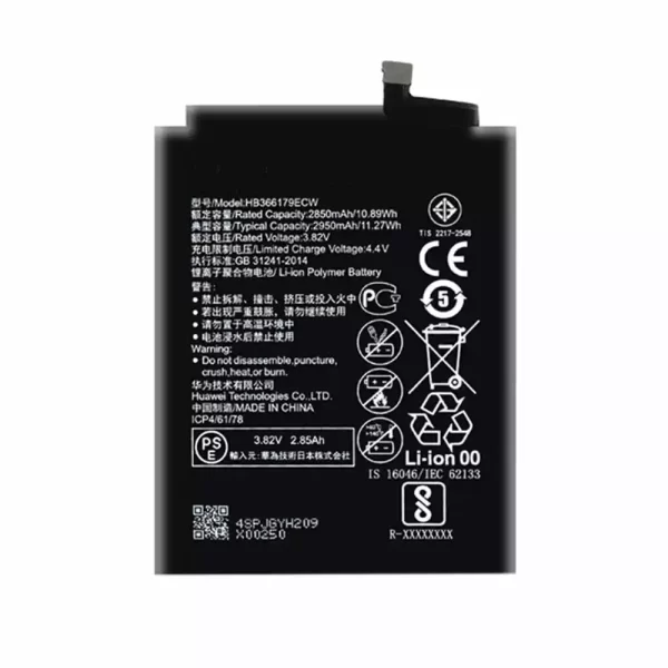 Bateria HB366179ECE para Huawei Nova 2