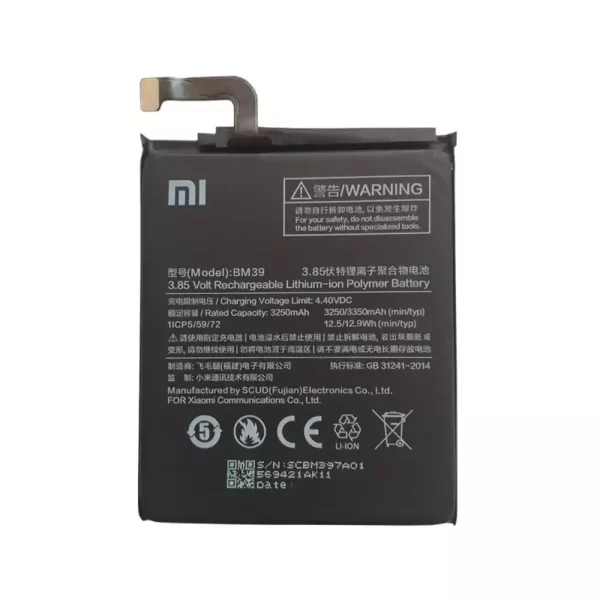 Bateria BM39 para Xiaomi Mi 6