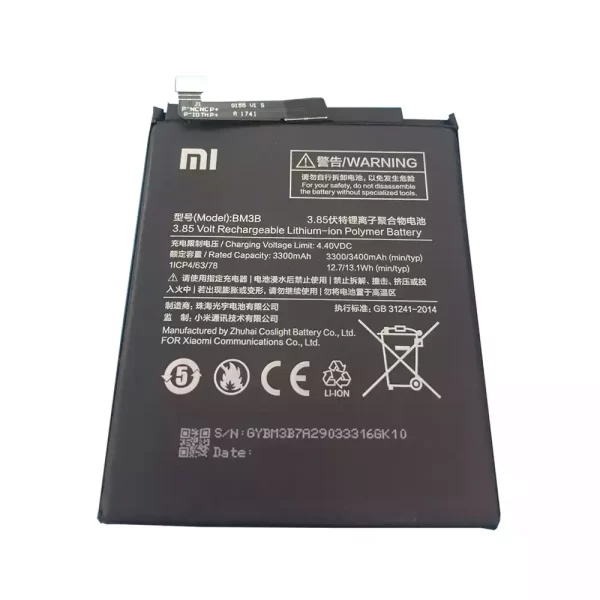 Bateria BM3B para Xiaomi Mi Mix 2,Mi Mix 2S