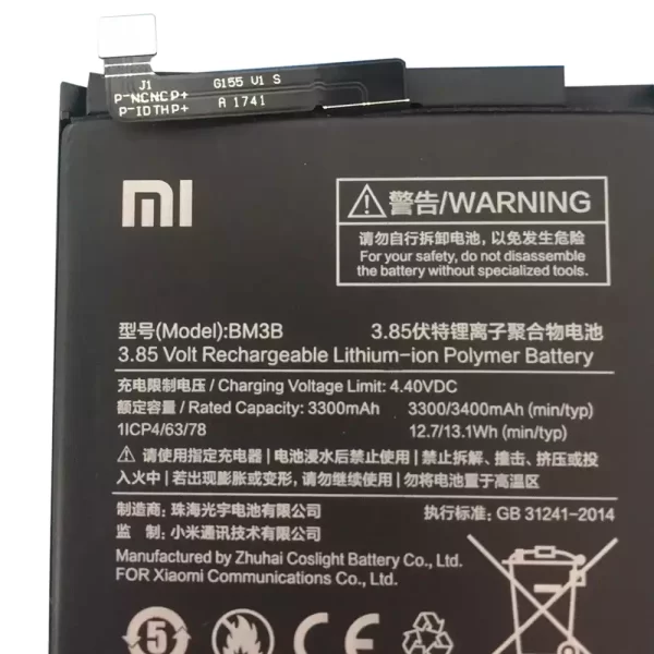 Bateria BM3B para Xiaomi Mi Mix 2,Mi Mix 2S - Image 3