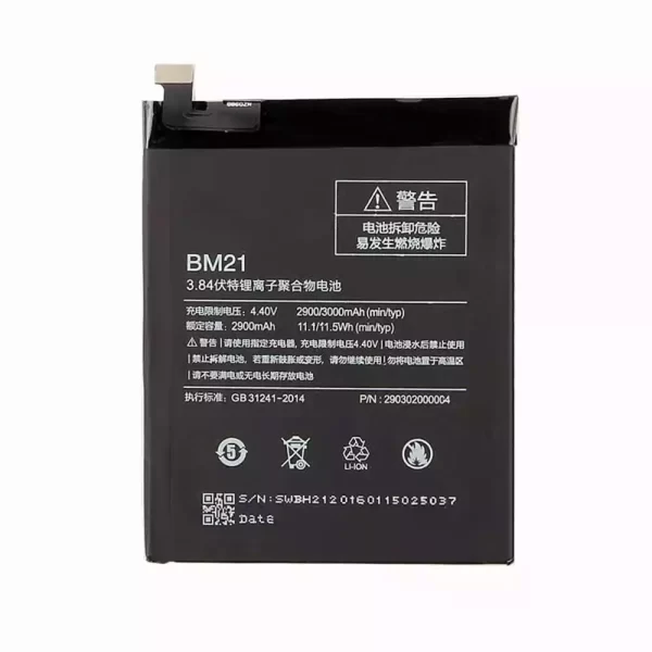 Bateria BM21 para Xiaomi Mi Note