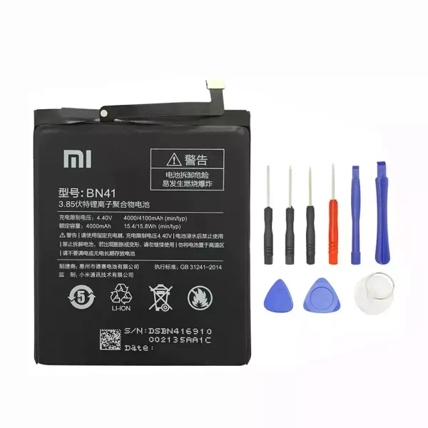 Bateria BN41 para Xiaomi Redmi Note 4 32G,Redmi Note 4X Pro