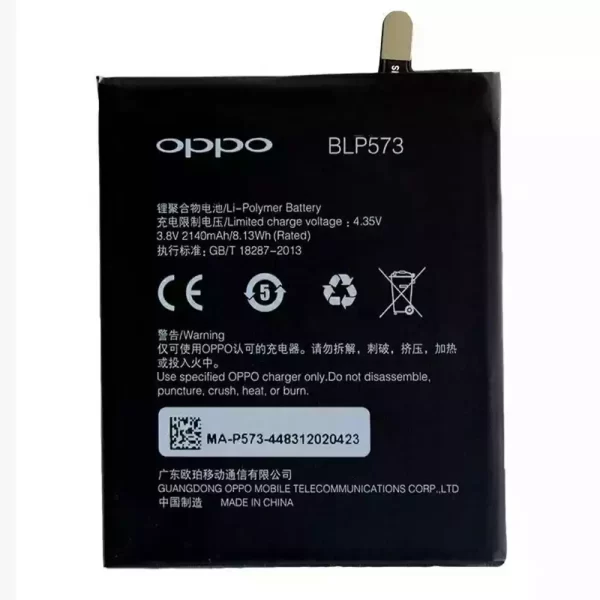 Bateria BLP573 para OPPO R6007,N5117