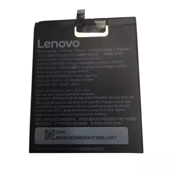 Bateria L16D1P32 para LENOVO PHAB2 PLUS