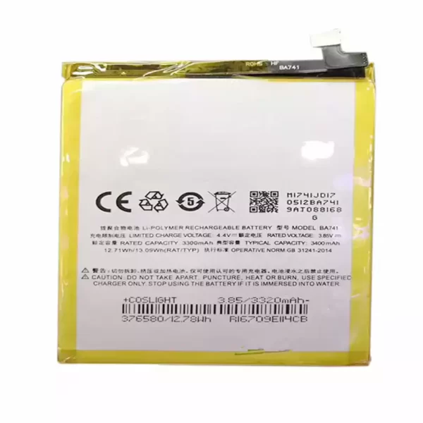 Bateria BA741 para MEIZU Noblue E2