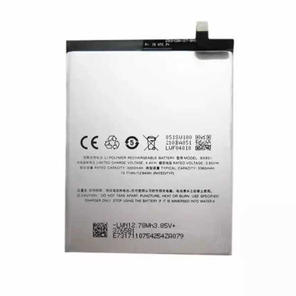 Bateria BA851 para MEIZU Noblue E3