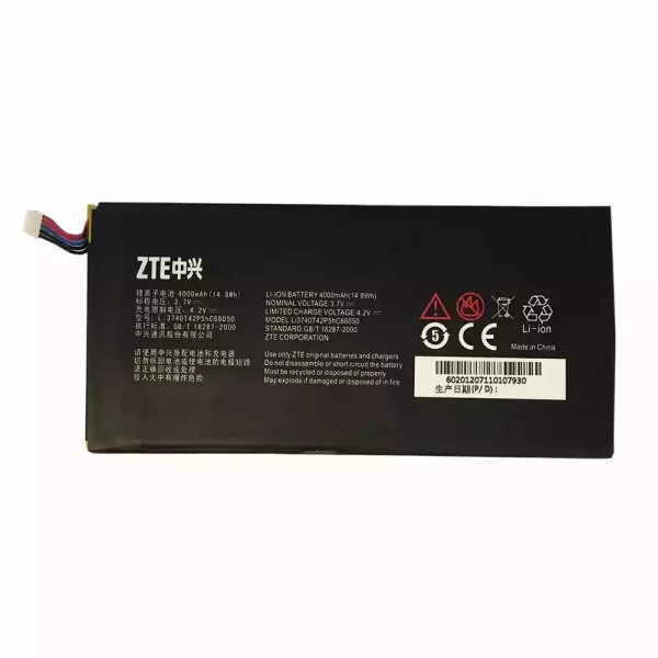 Bateria Li3740T42P5hC66050 para ZTE T98