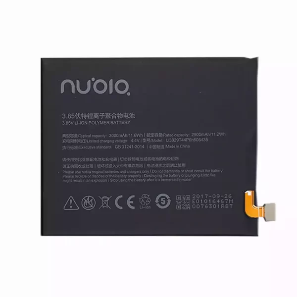 Bateria Li3829T44P6h806435 para Nubia Z11 NX531J,M2 Lite NX573J