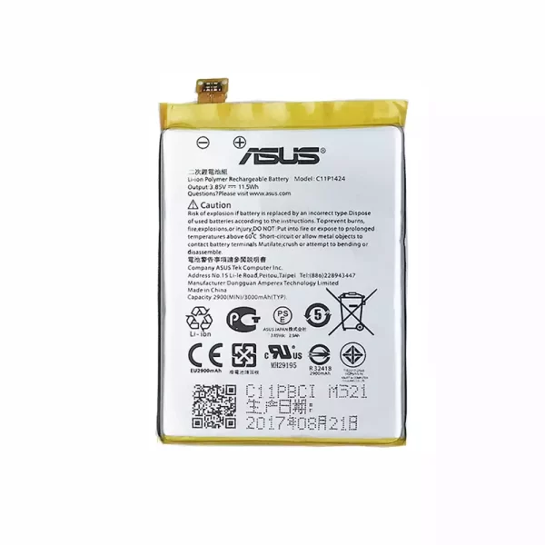 Bateria C11P1424 para ASUS ZenFone 2