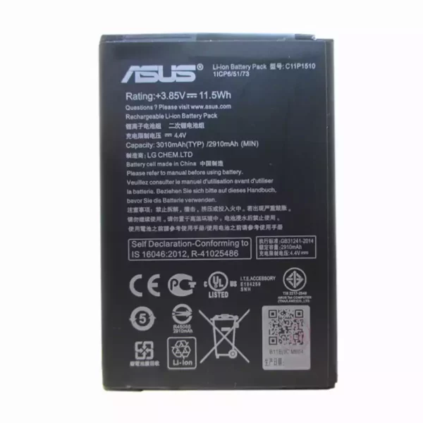 Bateria C11P1510 para ASUS ZenFone GO