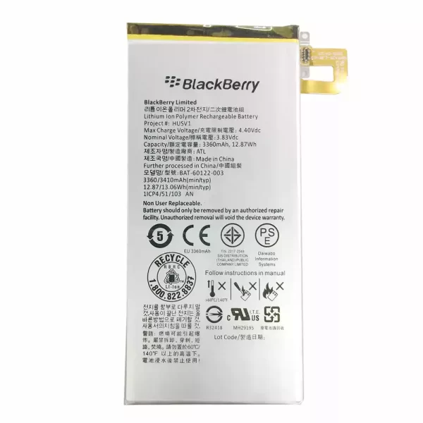 Bateria BAT-60122-003 para BlackBerry Priv