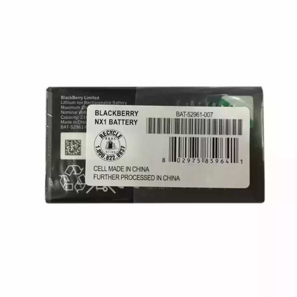 Bateria BAT-52961-003 para BlackBerry Q10