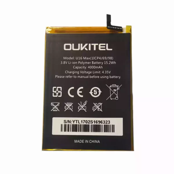 Bateria para OUKITEL U16 MAX