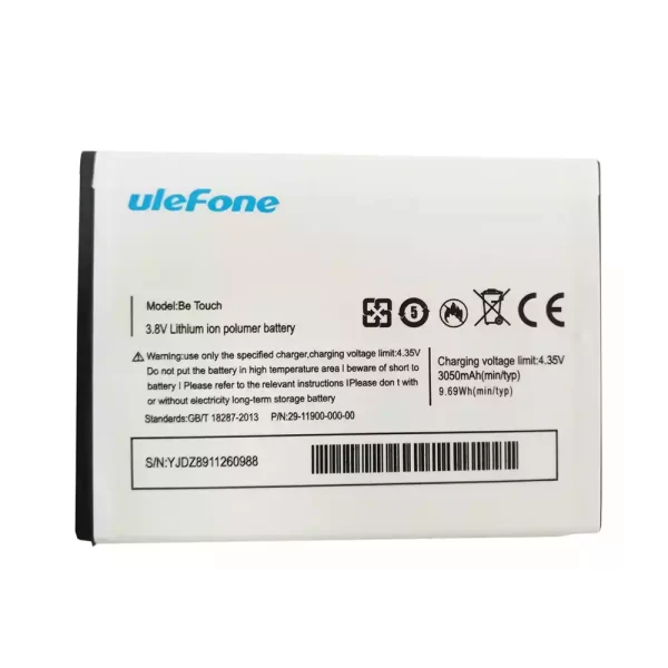 Bateria para uleFone Be Touch