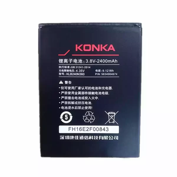 Bateria KLB240N360 para KONKA R3