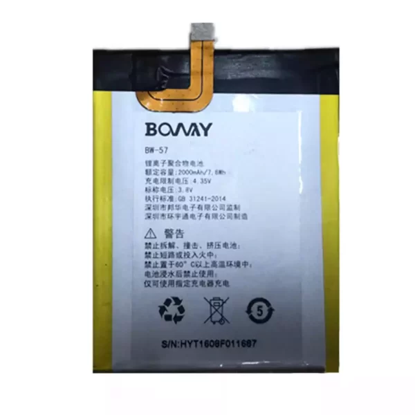 Bateria BW-57 para BOWAY X6