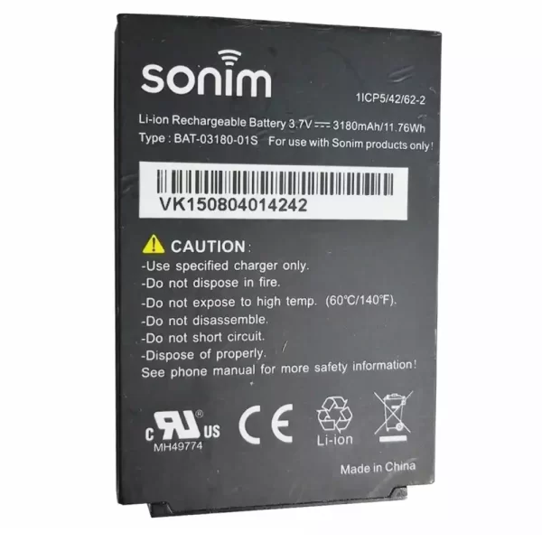 Bateria BAT-03180-01S para Sonim XP5,XP5700