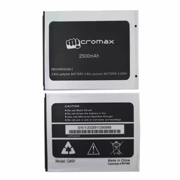 Bateria para Micromax Q491