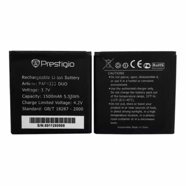 Bateria para Prestigio PAP4322 DUO