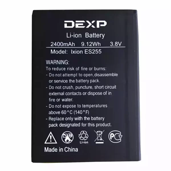 Bateria para DEXP Ixion ES255