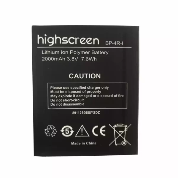 Bateria para Highscreen BP-4R-I Prime S