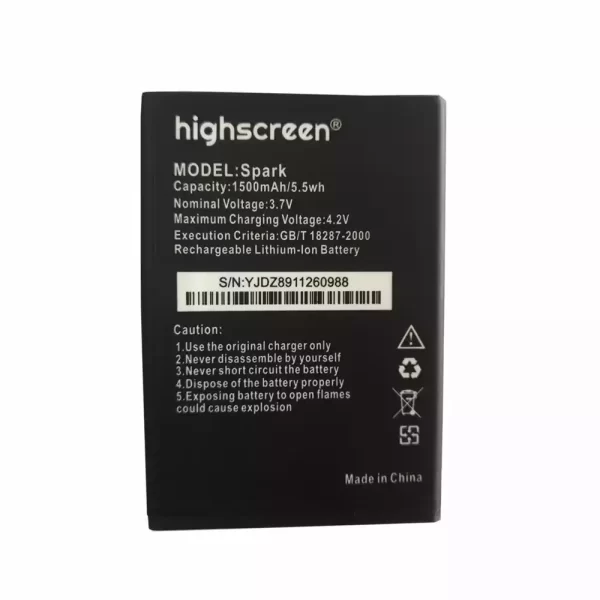 Bateria para Highscreen Spark