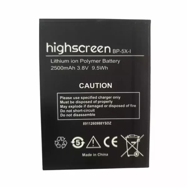 Bateria para Highscreen BP-5X-I Pure F Boost2