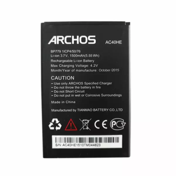 Bateria para ARCHOS AC40HE