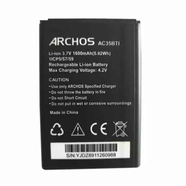 Bateria para ARCHOS AC35BTI