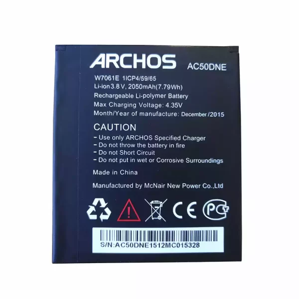 Bateria para ARCHOS AC50DNE