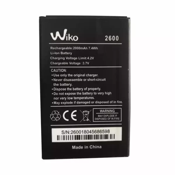 Bateria para Wiko 2600