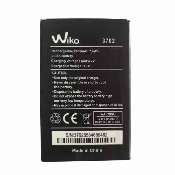 Bateria para Wiko 3702