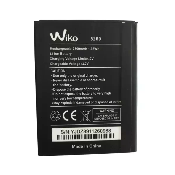 Bateria para Wiko 5260