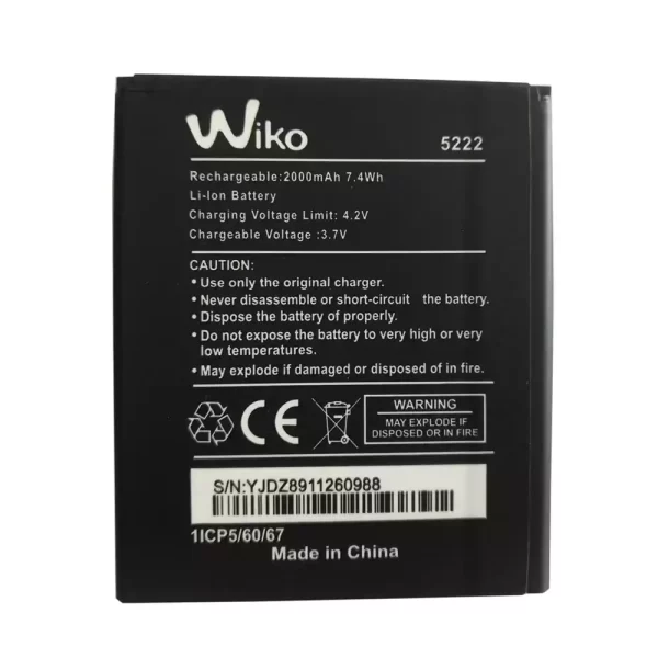 Bateria para Wiko 5222