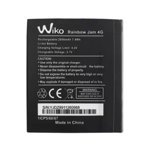 Bateria para Wiko Rainbow Jam 4G