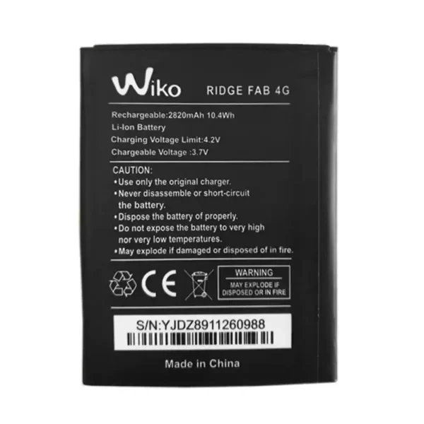 Bateria para Wiko RIDGE FAB 4G