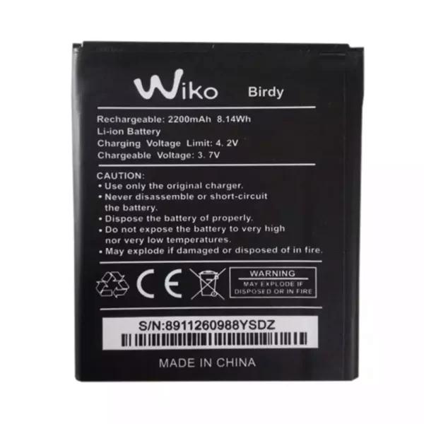 Bateria para Wiko Birdy