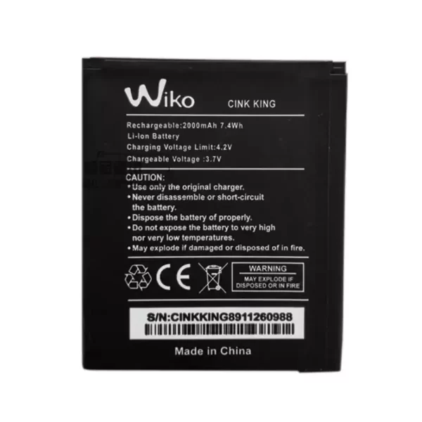 Bateria para Wiko CINK KING