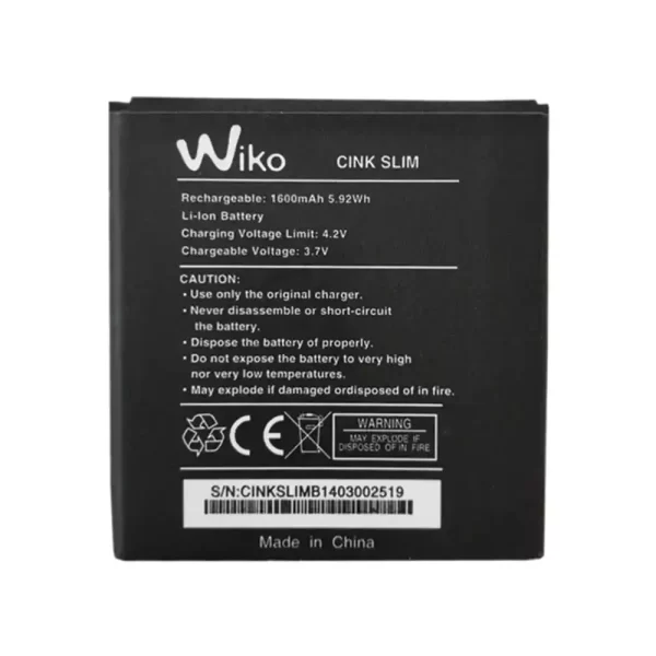 Bateria para Wiko Cink Slim