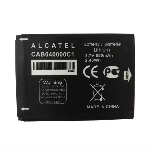 Bateria CAB04000C1 para Alcatel OT203