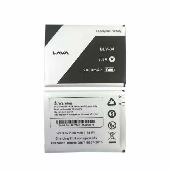 Bateria para Lava BLV-34