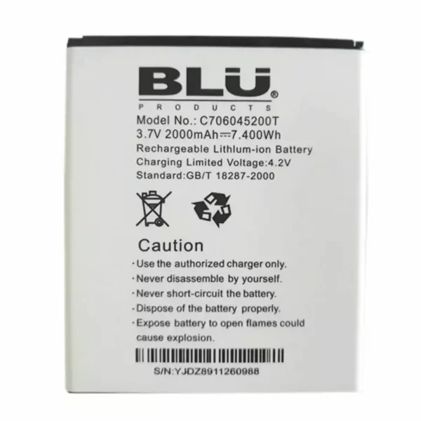 Bateria para BLU C706045200T