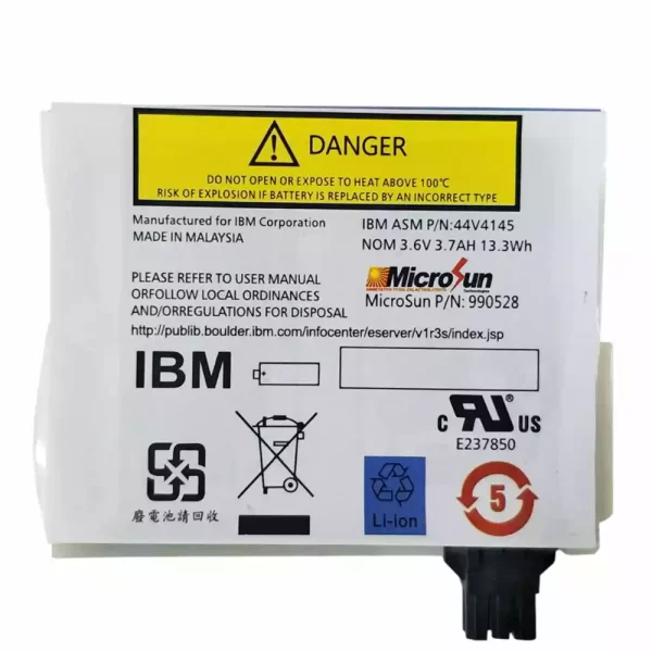 Bateria compatível para IBM 44V4145