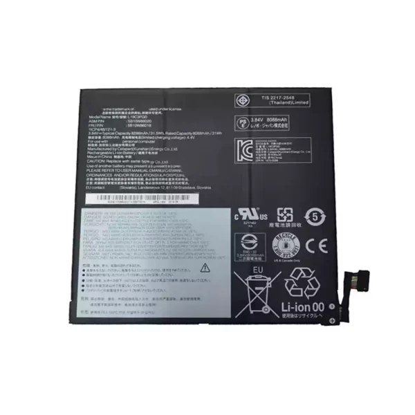 Bateria do tablet LENOVO L19C3PG0 L19M3PG0,Chromebook 10E